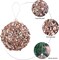 4pc Christmas Ball Shatterproof Ornaments Set (Champagne) - 4.25 x 4.25 x 4.25 inches